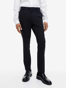 Штаны мужские H&M 1099965001c26 46 Темно-синие (KC1000000049615)