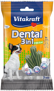 Лакомство для собак с мятой Vitakraft Dental Small, 70 гр