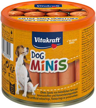 Лакомство для собак с мясом Vitakraft Dog Minis, 120 гр