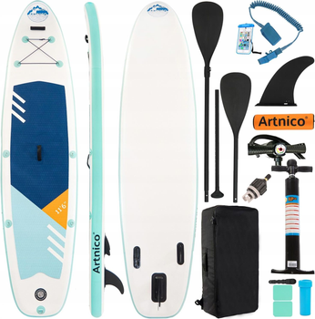 SUP дошка Artnico STAND UP PADDLE 350см