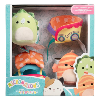 Maskotka Squishmallows Micromallows Ticket to Ride 2 szt 6 cm (0191726748052)