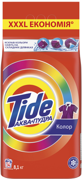 Пральний порошок Tide Аква-Пудра Color 8.1 кг (8006540535219)