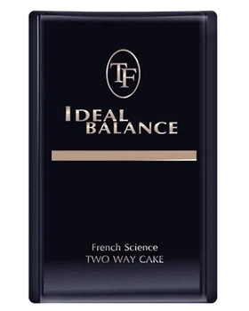 Пудра для лица компактная 2 в1 Triumf Ideal Balance TF CТR01 №1Натуральный