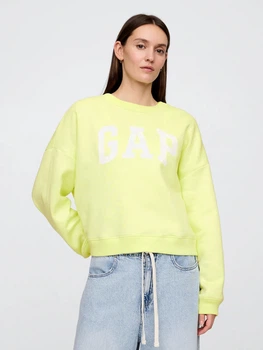 Світшот жіночий Gap 540743314 XL Жовтий (1159835933)