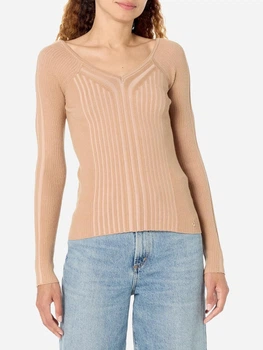 Пуловер жіночий Guess 483883587 XL Бежевий (1159835756)