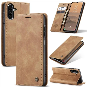 Чехол книжка с магнитом Samsung Galaxy A26 A266 CaseMe Brown (40456-30)