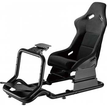 Кресло-кокпит с креплением для руля и педалей GamePro RS167 Black