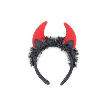 Ріжки Чортик SETA Decor 25-566BLK-RD