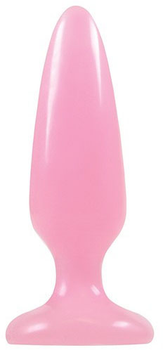 Анальная пробка NS Novelties Firefly Pleasure Plug Small 8.1х2.8 см Розовая (657447095207)