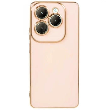 Чехол накладка Silicone Adds 6D для Realme C61 / Note 60x / C63 pink