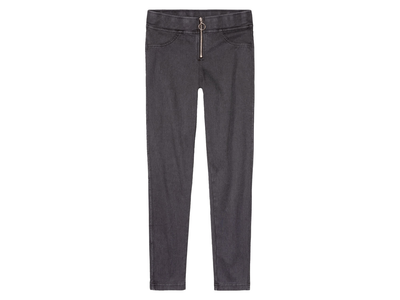 Джеггинсы Skinny на резинке для девочки Pepperts LYCRA® 372804 152 см (11-12 years) графитовый