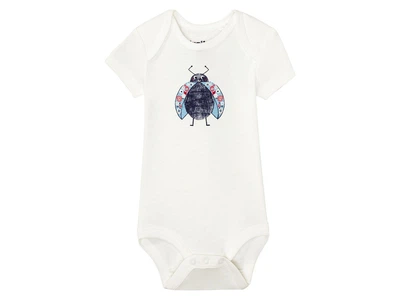 Боди с коротким рукавом для девочки Lupilu LIDL 362203 050-56 см (0-2 months) Белый