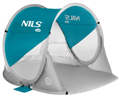 Намет пляжний Nils Camp саморозклданий NC3142 Морський (5907695523621)