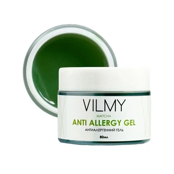 Гель антиалергенний Vilmy Anti Allergy Gel Matcha нейтралізатор випаровування клею 80 мл