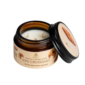 Массажная свеча F.O.X Premium Massage Candle Kyiv Croissant 30 мл