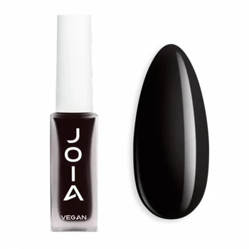 Лак для ногтей JOIA vegan Nail Care Polish 4in1 10 Perfect Black насыщенно-черный 8 мл