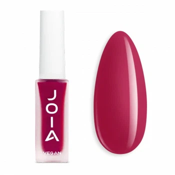 Лак для нігтів JOIA vegan Nail Care Polish 4in1 09 Wine Whisper стигла вишня 8 мл