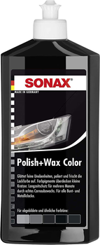 Koloryzujący wosk Sonax polish wax color nano pro 500 ml 296100 czarny (4064700296107)