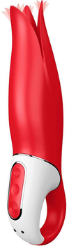 Вибратор-цветок I’MCUM для клиторальной и вагинальной стимуляции Satisfyer Power Flower Красный (7970379617706)