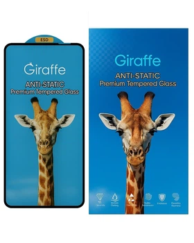 Захисне скло Giraffe для Motorola G14 / G32 / G54 / G54 Power / G62 5G / G73 антистатичне покриття, олеофобне, з чорною рамкою