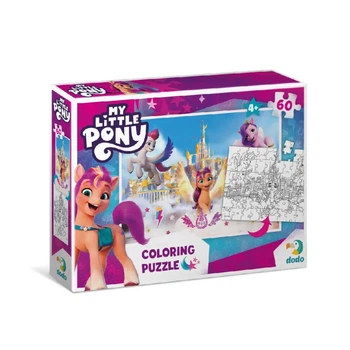 Дитячі Пазли 2 в 1 My Little Pony "Пригоди у палаці" DoDo 60 елементів