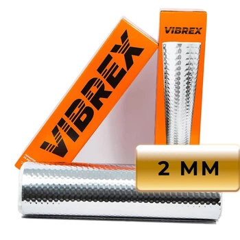 Віброізоляція стандарт класу Vibrex Master 2*500*4000 рулон (шумоізоляція, шумка, знешумка, шумовіброізоляція автомобіля)