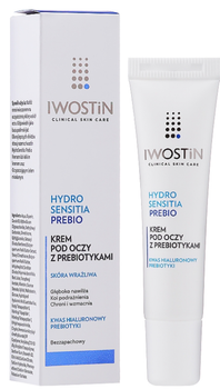 Krem nawilżający pod oczy Iwostin Hydro Sensitia z probiotykami 15 ml (5907734713457)
