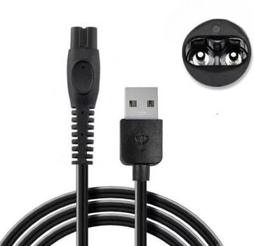 Блок питания кабель Universal для Philips Norelco USB - > 5 V адаптер машинки триммера Черный