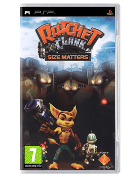 Игра Sony PlayStation Portable Ratchet & Clank Size Matters Английская Версия Б/У