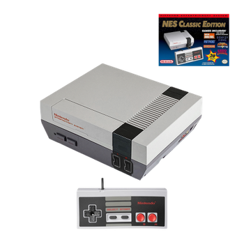 Консоль Nintendo NES Classic Mini Europe Light Grey + 30 Вбудованих Ігор + Коробка Б/У