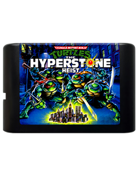 Игра RMC Mega Drive Teenage Mutant Ninja Turtles: The Hyperstone Heist (TMNT) Английская Версия
