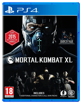Гра Sony PlayStation 4 Mortal Kombat XL Російські Субтитри Б/У