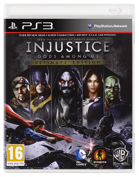 Игра Sony PlayStation 3 Injustice Gods Among Us Ultimate Edition Русские Субтитры Б/У