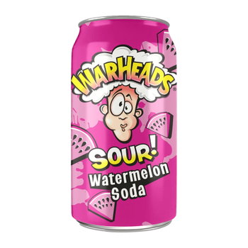 Напиток Warheads Sour Watermelon Soda 330ml