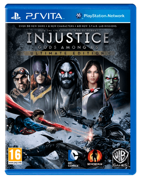 Игра Sony PlayStation Vita Injustice: Gods Among Us Ultimate Edition Английская Версия Б/У