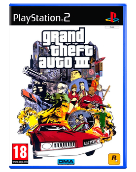 Гра Sony PlayStation 2 Grand Theft Auto III Europe Англійська Версія Б/У