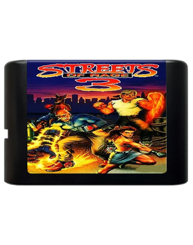Игра RMC Mega Drive Streets of Rage 3 (Bare Knuckle) Английская Версия