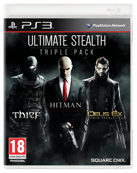 Гра Sony PlayStation 3 Ultimate Stealth Triple Pack Ultimate Stealth Англійська Версія Б/У