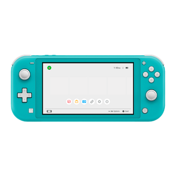 Консоль Nintendo Switch Lite Модифицированная 128GB Turquoise + 5 Встроенных Игр Б/У