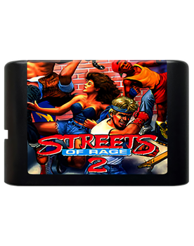 Игра RMC Mega Drive Streets of Rage 2 (Bare Knuckle) Английская Версия