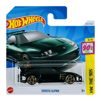 Машинка Базова Hot Wheels Toyota Supra The `90S 1:64 HTB09 Green