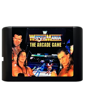 Игра RMC Mega Drive WWF WrestleMania: The Arcade Game Английская Версия