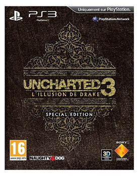 Игра Sony PlayStation 3 Uncharted 3 Drake's Deception Special Edition Русская Озвучка Б/У
