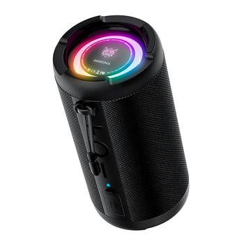 Колонка портативная ONIKUMA L20 RGB IPX7 водонепроницаемая 2×5Вт 1500мАч до 6ч BT5.3 , Черная