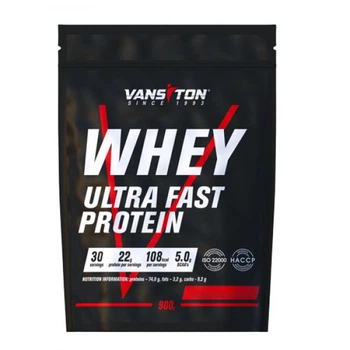 Протеин Vansiton Ultra Protein, 900 грамм - Вишня