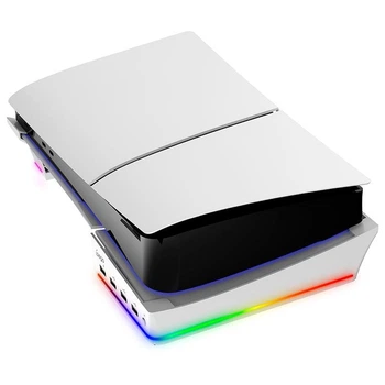 Док-станция подставка для консоли PS5 Slim Disc/Digital Ipega PG-P5S021 RGB подсветка
