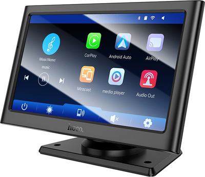 Монитор для авто Hoco HU2 Imogen 7-inch car wireless portable screen Black (6942007623681)