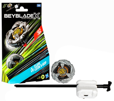 Набір Hasbro Beyblade X Кіготь стартера Леон з лаунчером G0175 (5010996264664)