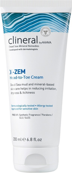 Крем Ahava Clineral X-Zem для всього тіла 200 мл (697045157044)