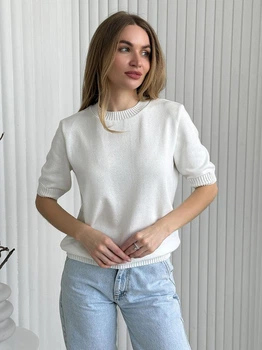 Джемпер женский ARTKNIT База ХL Молочный (4823093473409)